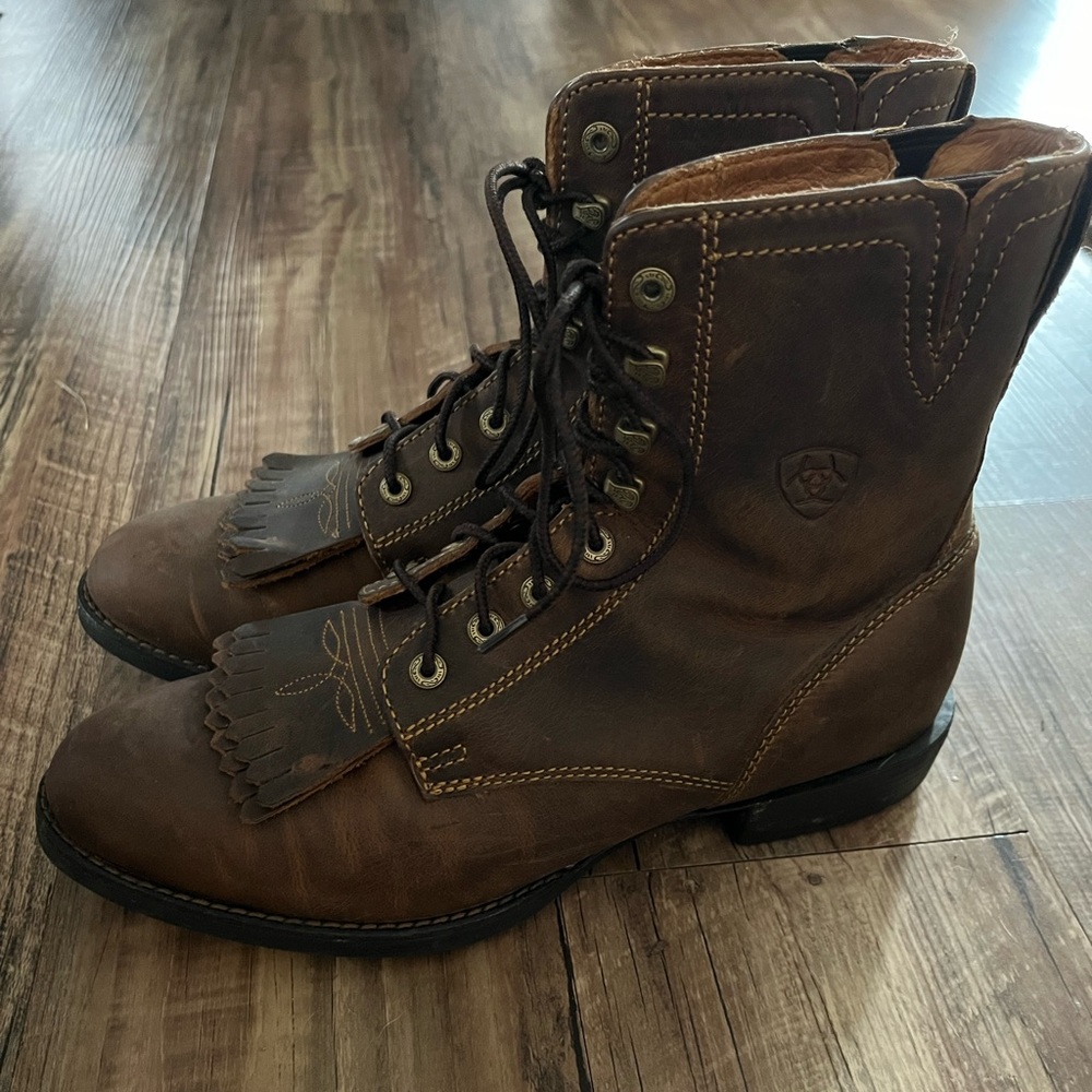 Ariat Heritage Lacer II Boot - Women's Round Toe Western Leather Boot